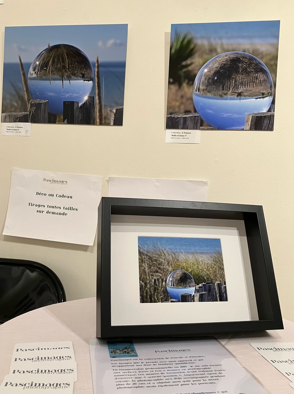 Focus sur la série « A travers » à Dinard jusqu’au 27 octobre au salon des artistes – Palais des arts et du&nbsp;festival.